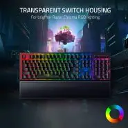 کیبورد مکانیکال گیمینگ ریزر RAZER BlackWidow V3 Green Switch
