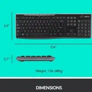 کیبورد و ماوس بی سیم لاجیتک Logitech MK270