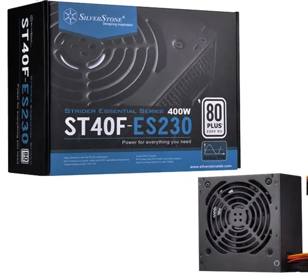 منبع تغذیه سیلوراستون Silver Stone 400W ST40F-ES230