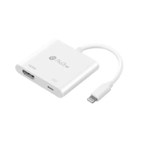 مبدل Lightning به HDMI پرووان مدل ProOne PHU550