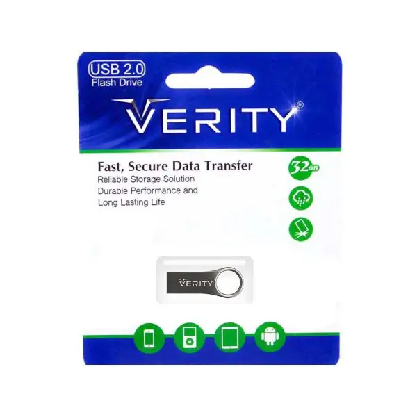 فلش مموری وریتی مدل V801 ظرفیت 32 گیگابایت