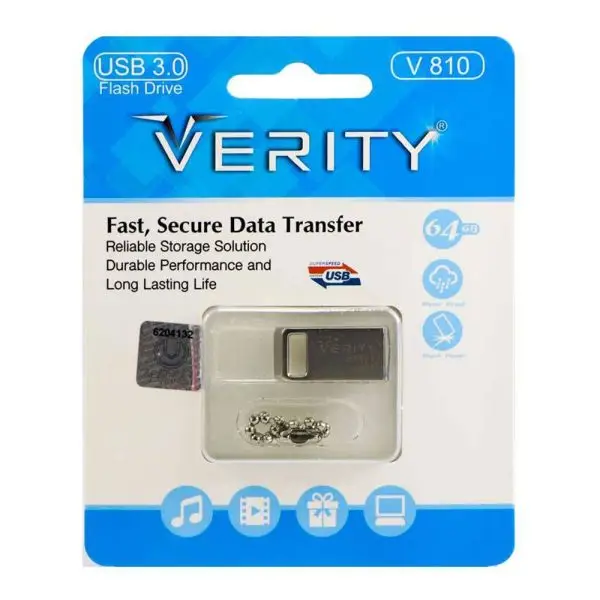 فلش مموری وریتی مدل V810 ظرفیت 64 گیگابایت