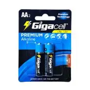 باتری قلمی Gigacell پرمیوم آلکالاین کارتی 2 عددی
