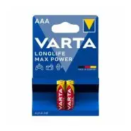 باتری نیم قلمی وارتا Longlife Max Power بسته 2 عددی
