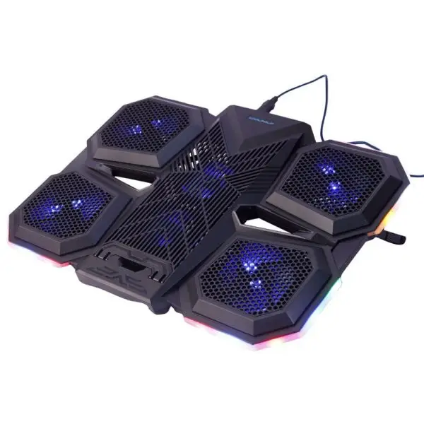 پایه خنک کننده لپ تاپ کول کلد مدل F7-RGB