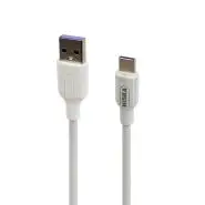 شارژر دیواری فست شارژ Hiska H-111Q QC3 + کابل تایپ سی