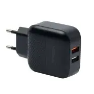 شارژر دیواری فست شارژ Hiska H-111Q QC3 + کابل تایپ سی
