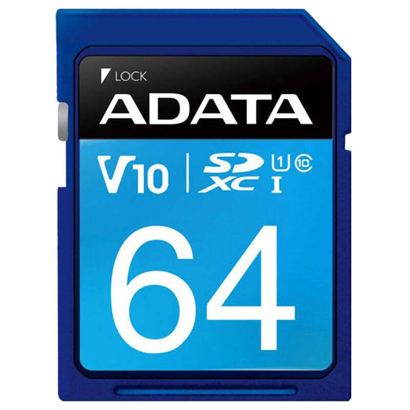 رم اس دی 64گیگ ای دیتا ADATA Premier V10 C10 U1 100MB/s