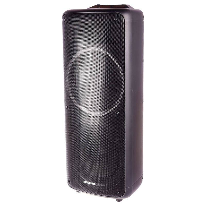 اسپیکر چمدانی بلوتوث رم و فلش خور Macher MR-2300 + میکروفون