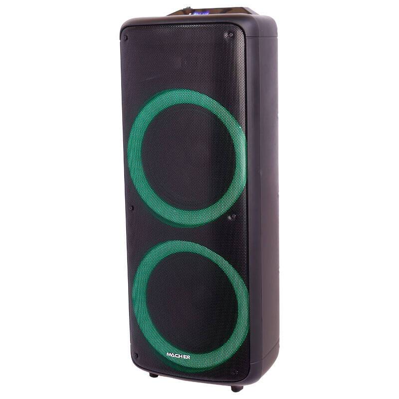 اسپیکر چمدانی بلوتوث رم و فلش خور Macher MR-2300 + میکروفون