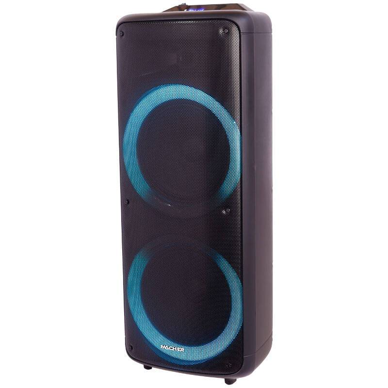 اسپیکر چمدانی بلوتوث رم و فلش خور Macher MR-2300 + میکروفون