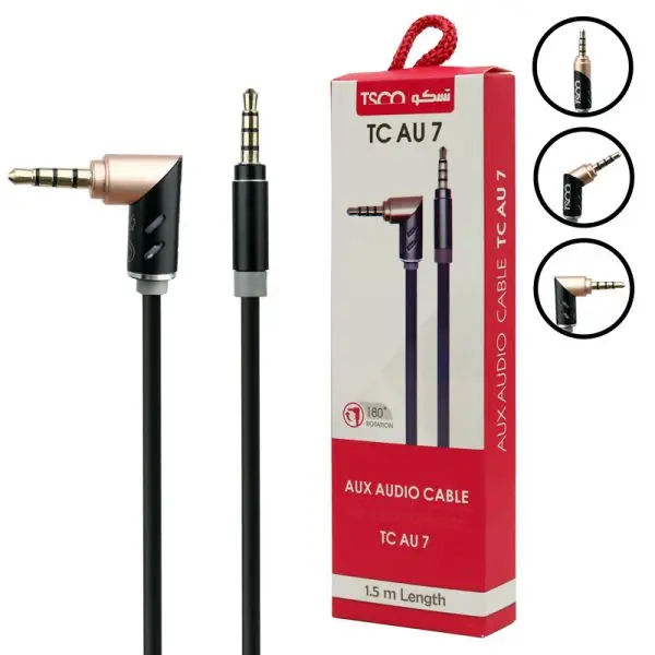 کابل صدا تسکو TSCO TC-AU7 1.5m AUX