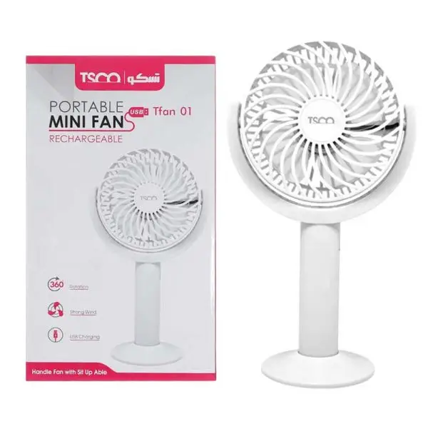پنکه رومیزی شارژی تسکو TSCO TFan 01