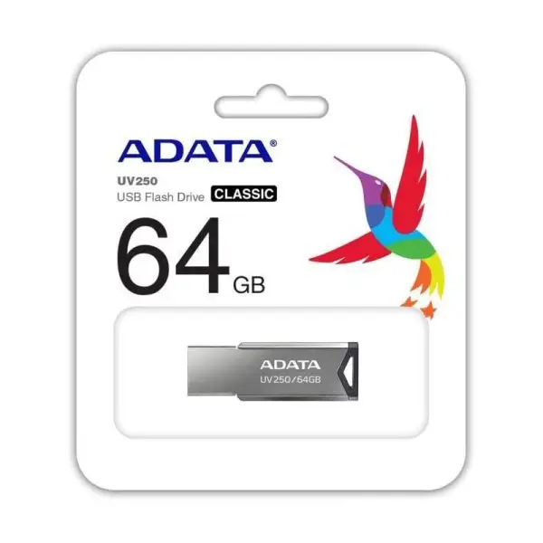 فلش مموری ای دیتا ADATA UV250 ظرفیت 64 گیگ