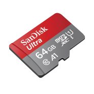 کارت حافظه microSDXC سن دیسک مدل Ultra A1 کلاس 10 سرعت 120MBps ظرفیت 64گیگابایت