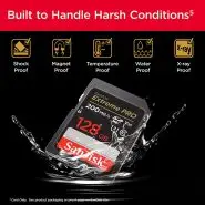 کارت حافظه اس دی سندیسک SD Sandisk 128GB 633X U3 200MB/s