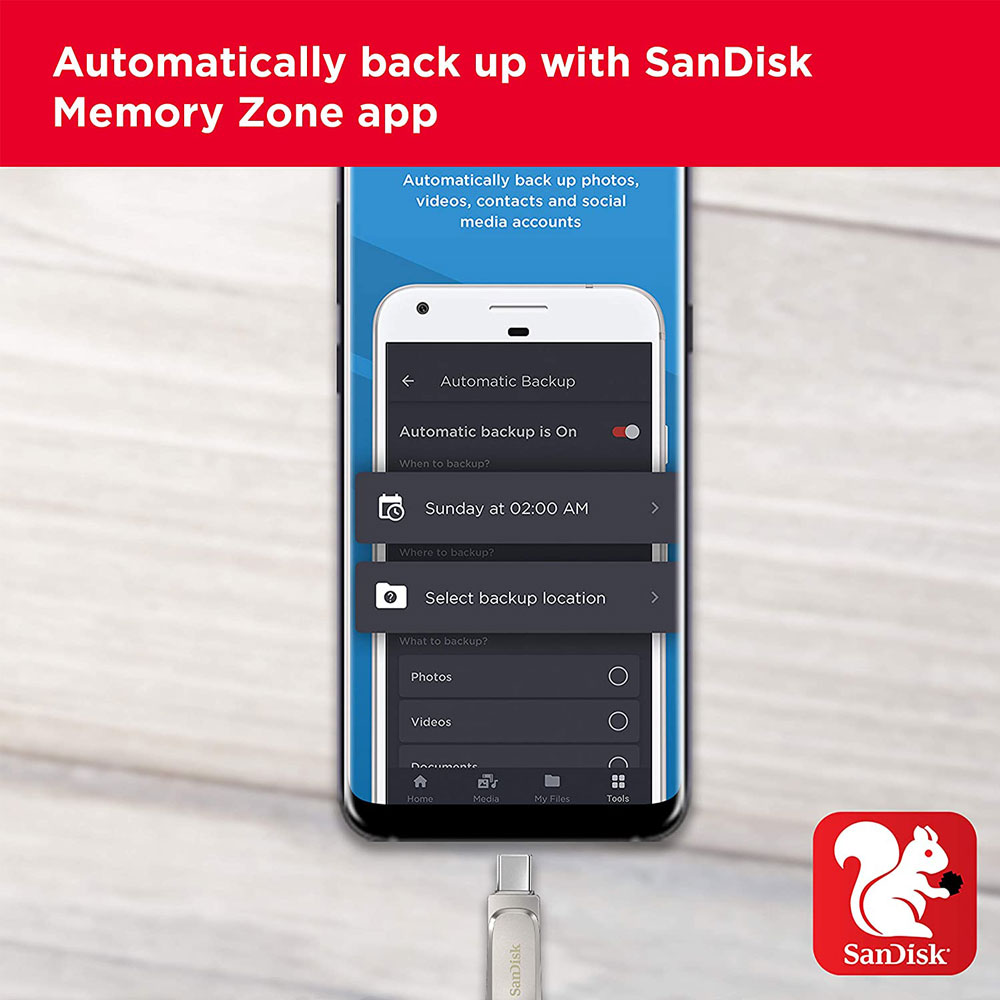 فلش مموری سن دیسک SanDisk Ultra Dual Drive Luxe 32GB OTG