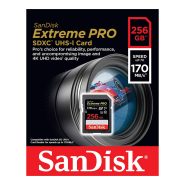 کارت حافظه اس دی سندیسک SD Sandisk 256GB 633X U3 170 MB/s