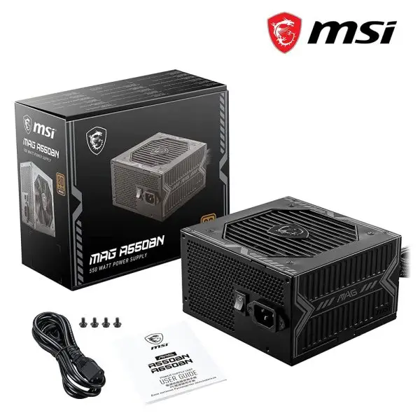 پاور 650 وات ام اس آی MSI MAG A650BN Bronze