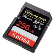 کارت حافظه اس دی سندیسک SD Sandisk 256GB 633X U3 170 MB/s