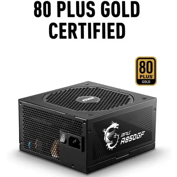 پاور 850 وات ام اس آی MSI MAG A850GF GOLD