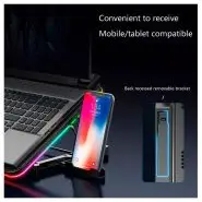 پایه خنک کننده لپ تاپ کول کلد مدل F5 RGB شش فن