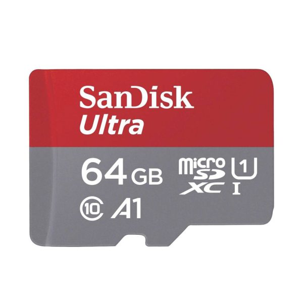 کارت حافظه MicroSD سن دیسک مدل Ultra ظرفیت 64 گیگابایت سرعت 140MB/s