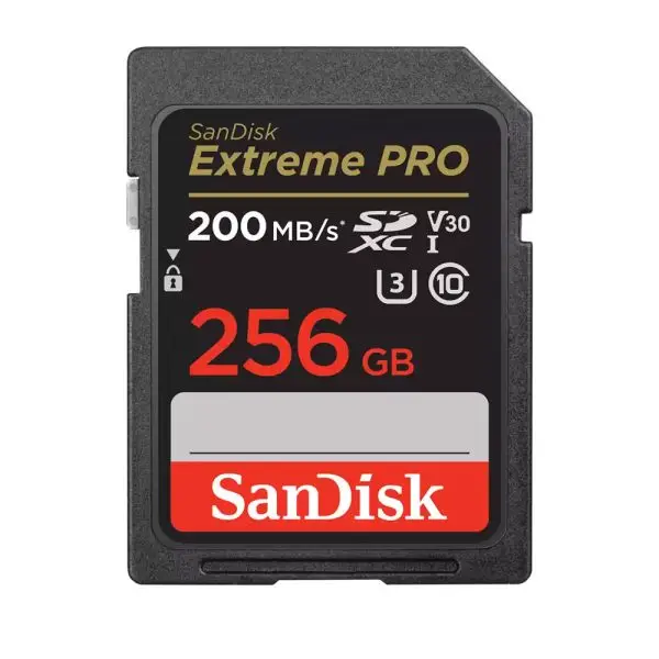 کارت حافظه اس دی سندیسک SD Sandisk 256GB 633X U3 200MB/s