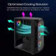 کیس کامپیوتر گیمدیاس مدل Gamedias Aura GC1