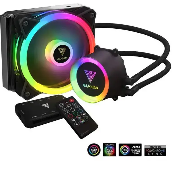 فن خنک کننده سی پی یو گیم دیاس مدل GAMEDIAS CHIONE E2-120R