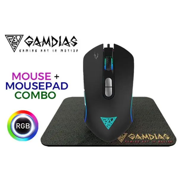 ماوس گیمینگ گیم دیاس GAMEDIAS ZEUS M3