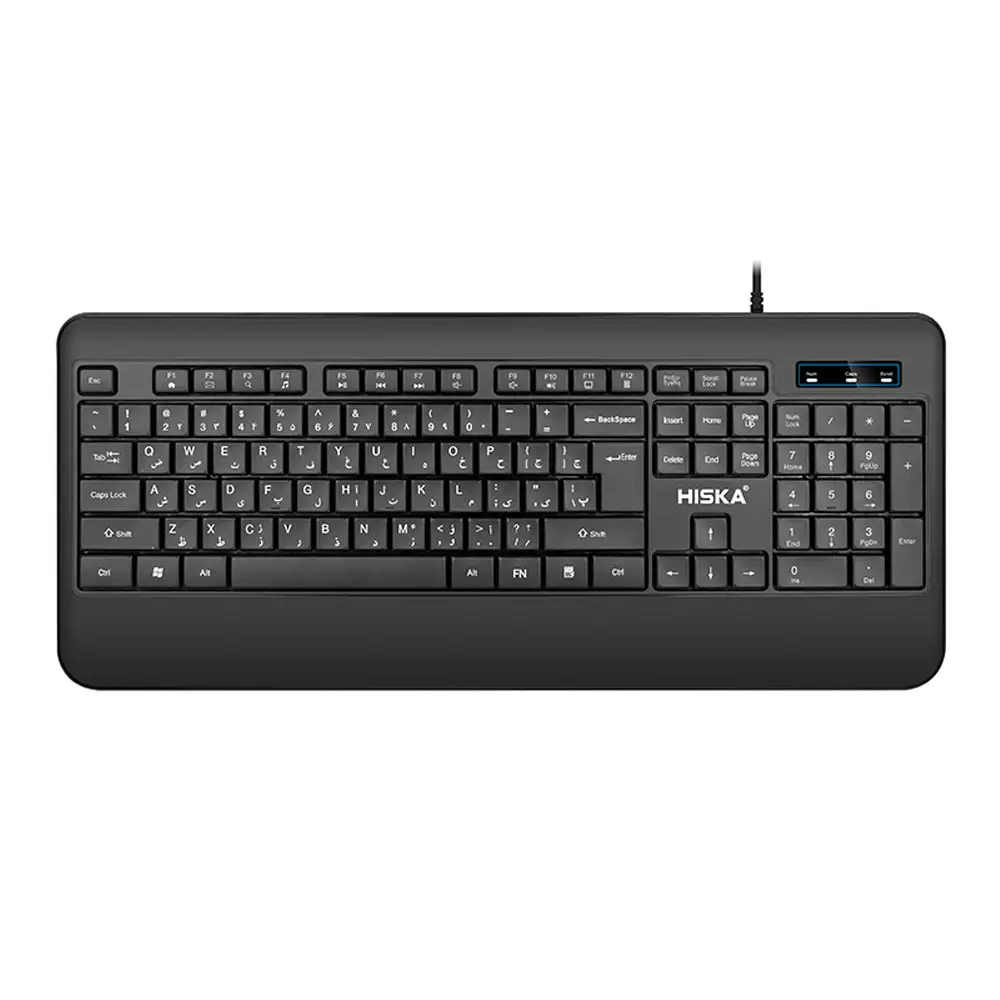 کیبورد سیم دار هیسکا HISKA HX-KE205