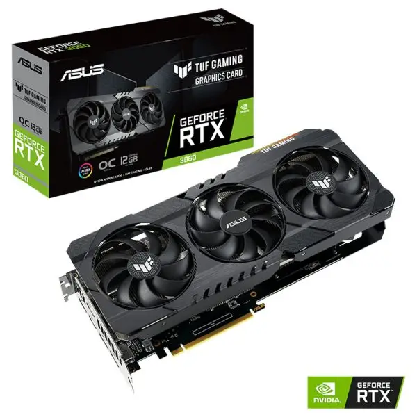 کارت گرافیک ایسوس ASUS TUF-RTX3060-O12G-V2-GAMING