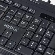 کیبورد سیم دار هیسکا HISKA HX-KE200