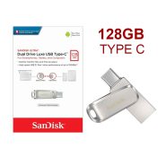 فلش مموری 128 گیگابایت تایپ سی سن دیسک SanDisk Ultra Dual Drive Luxe