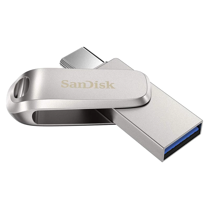 فلش مموری 128 گیگابایت Type C سن دیسک SanDisk Ultra Dual Drive Luxe