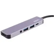 هاب 5 پورت تایپ سی تسکو مدل HUB TYPE-C TSCO THU 1160