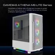 کیس کامپیوتر گیمدیاس مدل Gamedias ATHENA M6 ELITE WH