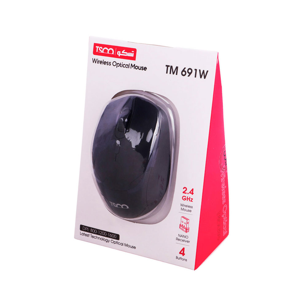 ماوس بی سیم تسکو TSCO TM 691W