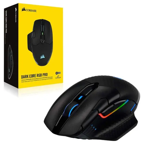 ماوس بی سیم گیمینگ کورسیر CORSAIR DARK CORE RGB PRO