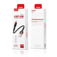 کابل کوتاه فست شارژ ایفون هیسکا HISKA LX1020
