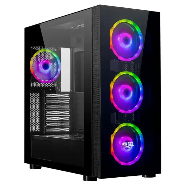 کیس گیمینگ اوست AWEST GT-AV301-MB