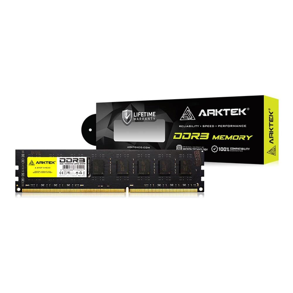 رم آرک تک مدل ARKTEK RAM 4GB 1600 DDR3
