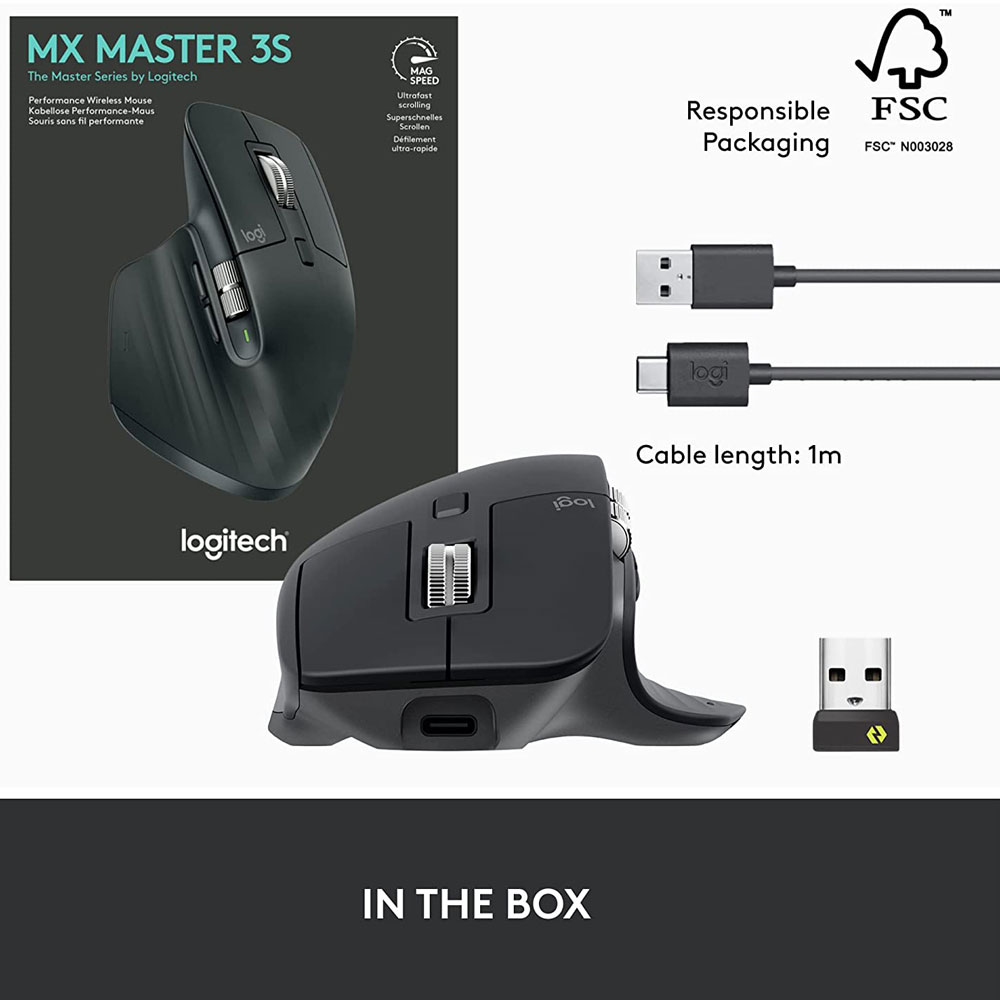 ماوس بی سیم لاجیتک Logitech MX MASTER 3S