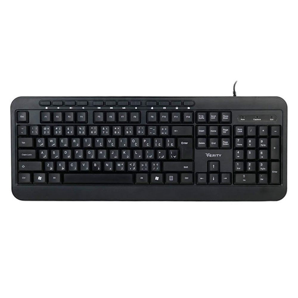 کیبورد سیم دار وریتی مدل Verity KB6128