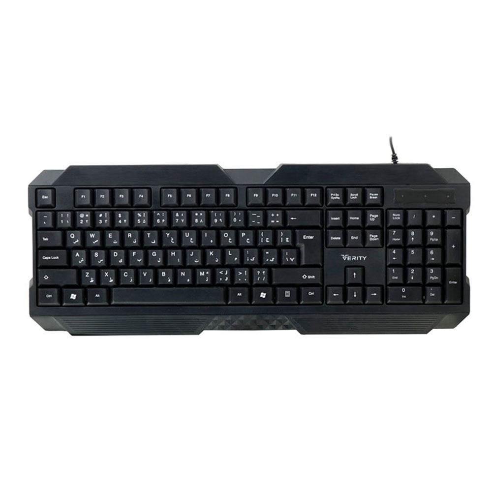 کیبورد سیم دار وریتی مدل Verity KB6127
