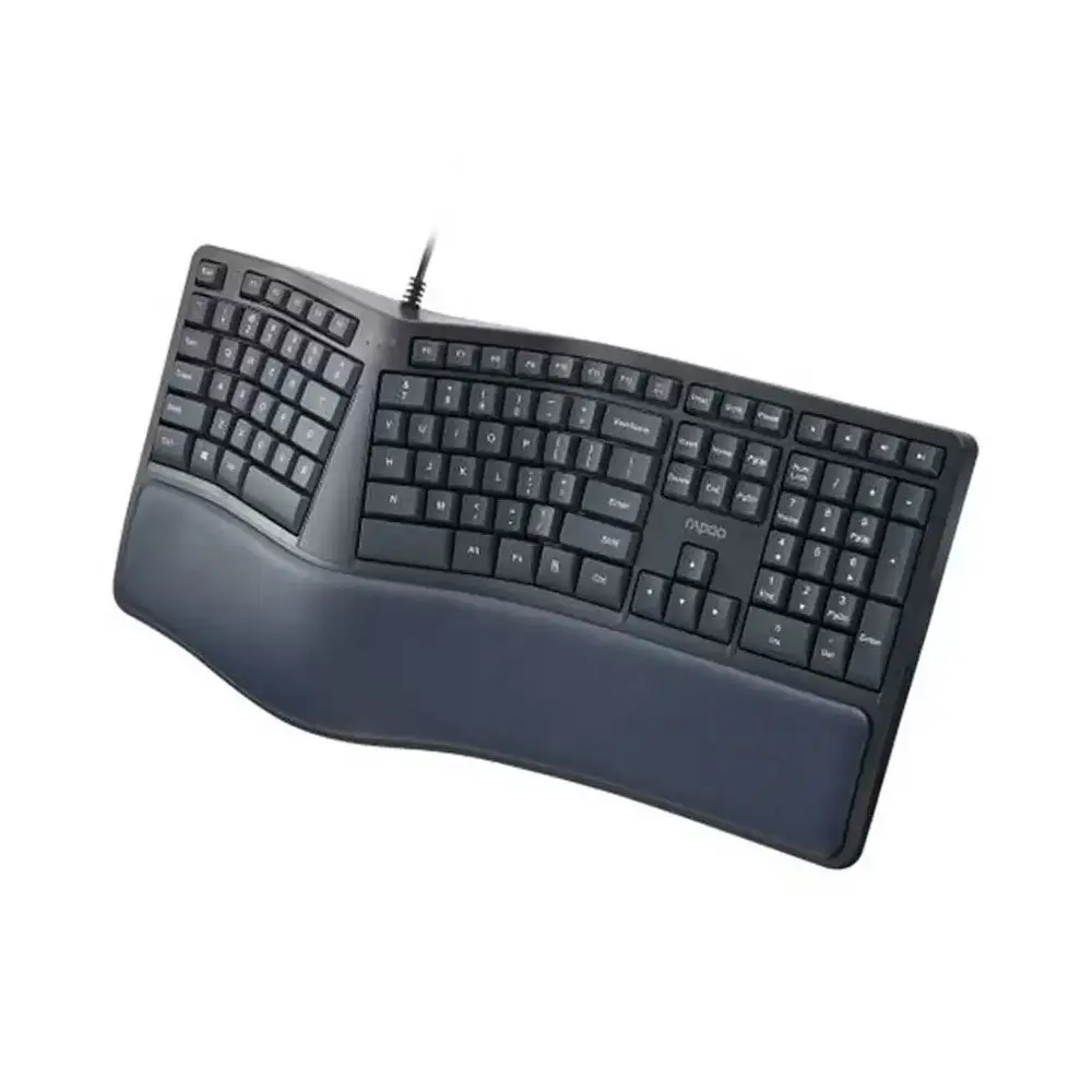 کیبورد باسیم ارگونومیک رپو NK8800