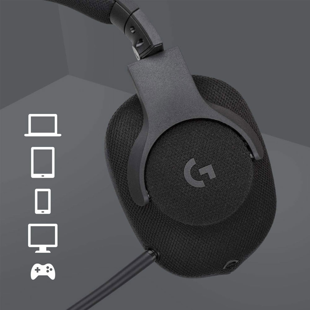 هدست گیمینگ لاجیتک Logitech G433 7.1 Surround Black