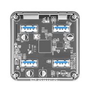 هاب ۴ پورت USB 3.0 شفاف اوریکو ORICO MH4U-U3