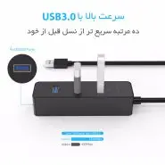 هاب ۴ پورت USB 3.0 اوریکو مدل ORICO W5PH4-U3